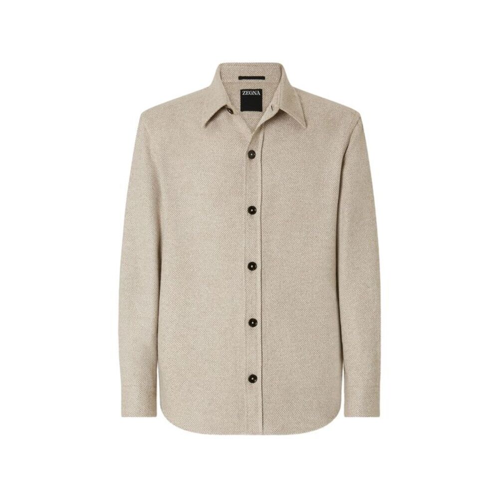 Zegna Neutrals Shirts Men